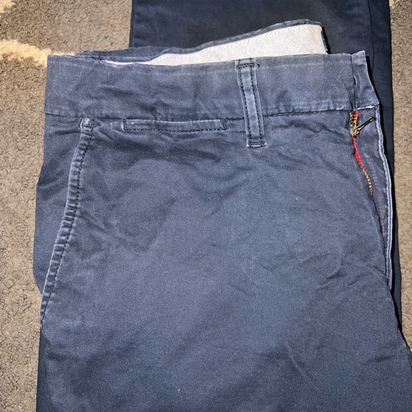 Tommy Hilfiger Mens Slim Fit Blue Chino Pants Size 33x32 - Picture 3 of 7